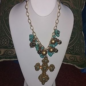 🤗😍ADORABLE!/ METAL CROSS NECKLACE 😘😍